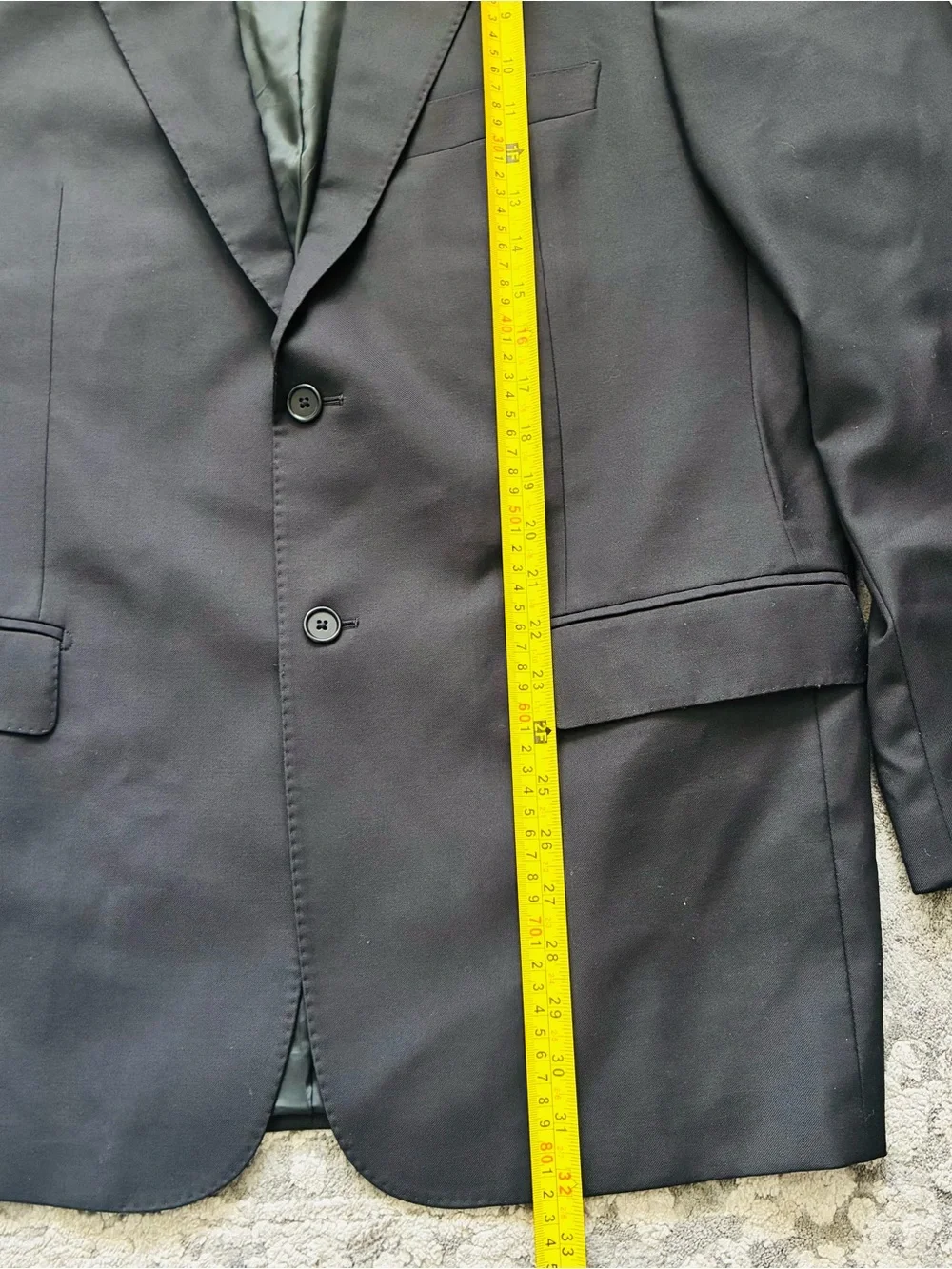 Pronto Uomo Black Men's Sport Coat Blazer